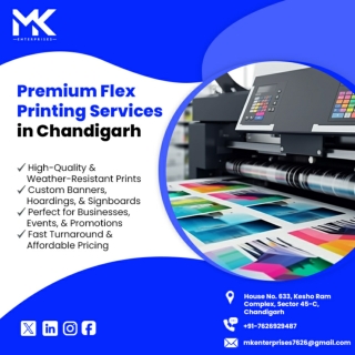 Flex Printing in Chandigarh | High-Quality & Affordable | MK Enterprises