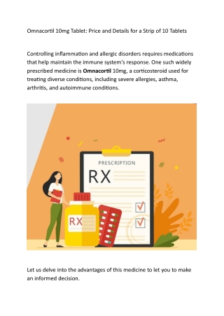 Omnacortil 10mg Tablet