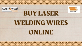 Buy Laser welding wires Online