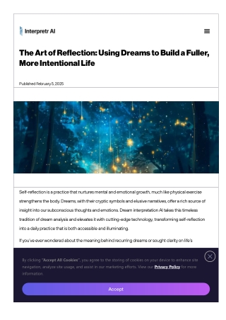 Unlocking Self-Growth Through Dream Reflection