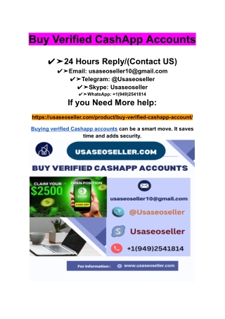 Buy Verified CashApp Accounts (13)