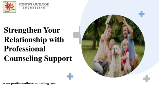 Strengthen Your Relationship with Professional Counseling Support