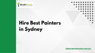 Hire Best Painters & Painting Services in Sydney