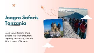Joagro Safaris Tanzania