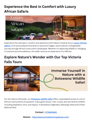 privatetourscapetown