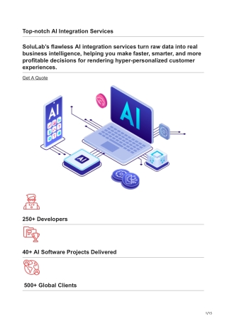AI Integration service