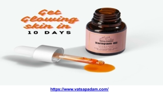 Best Ayurvedic Oil for Skin Whitening – Vatsa Padam.pptx