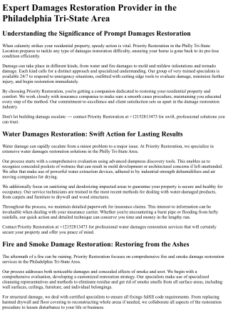 Priority Restoration