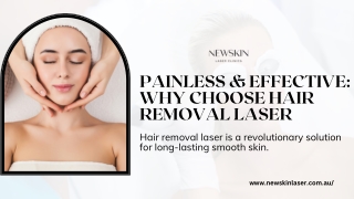 Painless & Effective: The Benefits of Hair Removal Laser