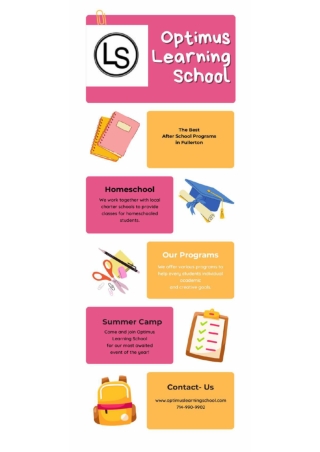 the Best After School Program In Fullerton