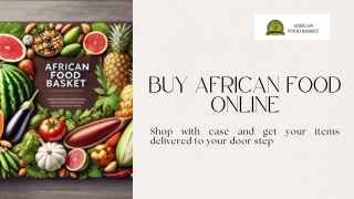 Buy African Food Online