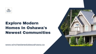 Modern Living Awaits In Oshawa’s Vibrant New Communities
