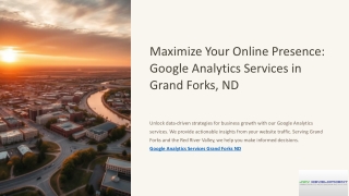 Google Analytics Services Grand Forks ND