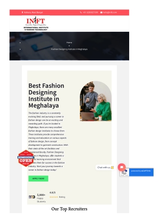 Best Fashion Designing Institute in Meghalaya – Start Your Creative Journey!