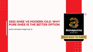 Desi Ghee vs Modern Oils Why Pure Ghee is the Better Option