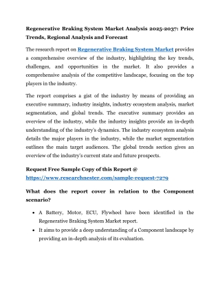 Regenerative Braking System Market