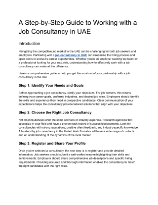 job consultancy in UAE _ ERAM HR Solutions