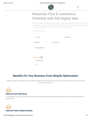 Shopify Website Designing Agency in Dwarka Delhi,