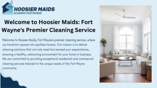 Fort Wayne's Cleaning Service