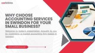 Why Choose Accounting Services in Swindon  for Your Small Business