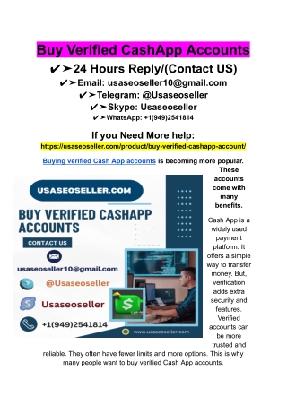 Buy Verified CashApp Accounts (14)