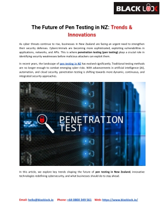 For PDF - The Future of Pen Testing in NZ_ Trends & Innovations