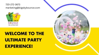 Welcome to the Ultimate Party Experience!