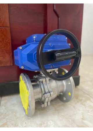 Van bi hai ngã điều khiển điện - phukieninox