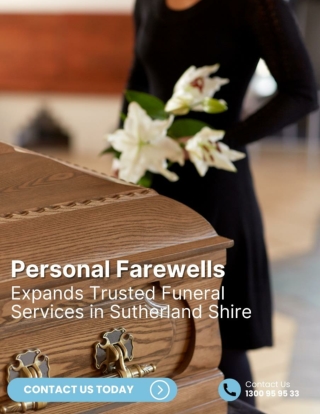 Personal Farewells Expands Trusted Funeral Services in Sutherland Shire