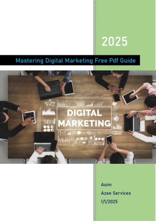 Mastering Digital Marketing