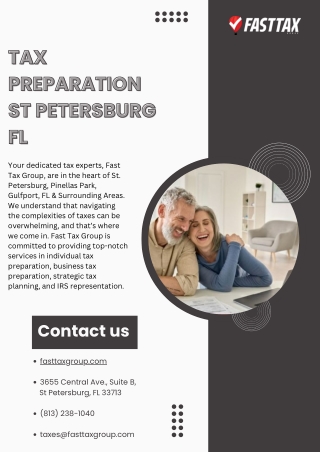 Get Expert Tax Preparation Services in St. Petersburg, FL - Fast Tax Group