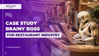 BrainyBoss- Restaurant Ordering with Voice AI