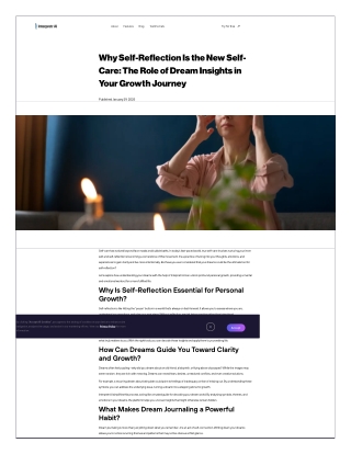 Unlocking Personal Growth The Power of Self-Reflection Through Dream Insights