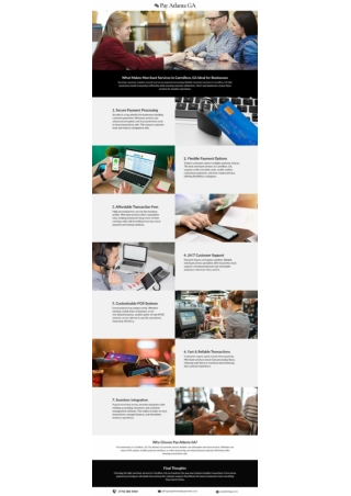 What Makes Merchant Services in Carrollton, GA Ideal for Businesses