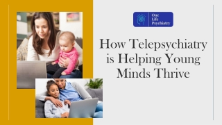 How Telepsychiatry is Helping Young Minds Thrive