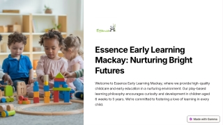 Essence-Early-Learning-Mackay-Nurturing-Bright-Futures