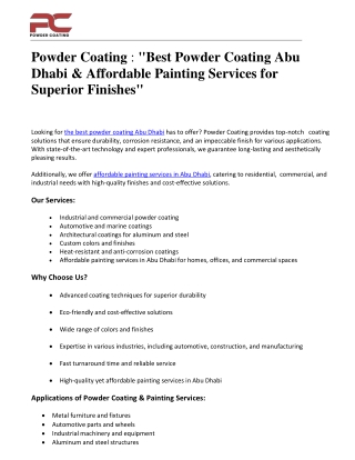 Affordable painting services in abu dhabi