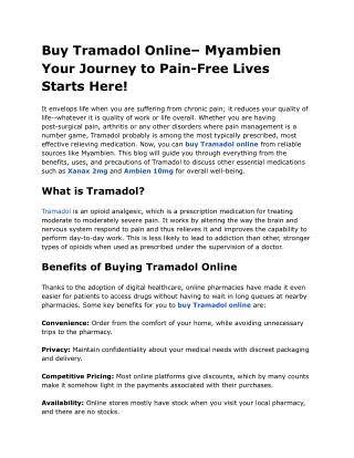 Pain-Free Lives Starts Here