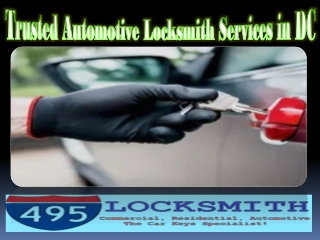 Trusted Automotive Locksmith Services in DC