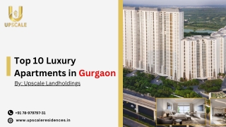 Top Luxury Apartments in Gurgaon for Sale