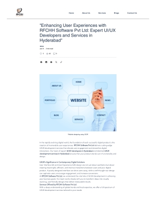 Best IT and Digital Marketing services in Hyderabad | RFCHH software pvt ltd