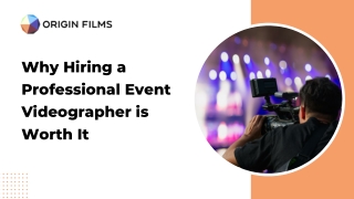 Why Hiring a Professional Event Videographer is Worth It