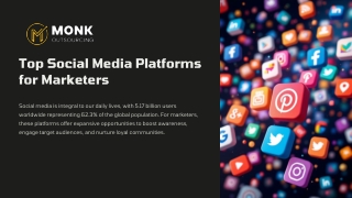 Top Social Media Platforms for Marketers