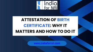 Attestation of Birth Certificate Why It Matters and How to Do It