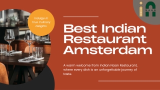 Best Indian Restaurant Amsterdam