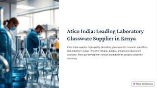 Leading Laboratory Glassware Supplier in Kenya