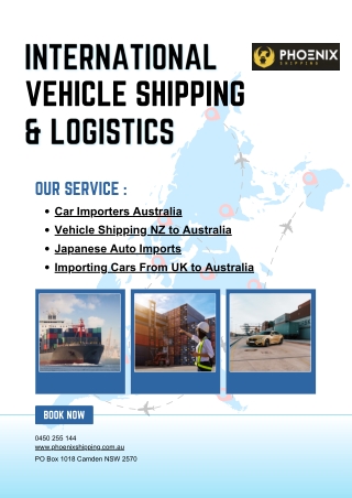 Shipping Companies in Australia Melbourne | Car Importers Australia