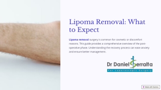 Lipoma Removal: A Step-by-Step Guide to the Procedure and Recovery