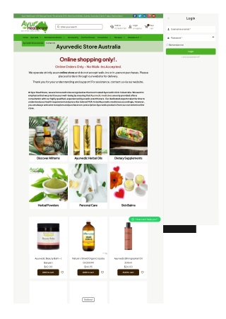 Herbal Ayurvedic Products Australia