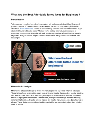 What Are the Best Affordable Tattoo Ideas for Beginners_ (1)